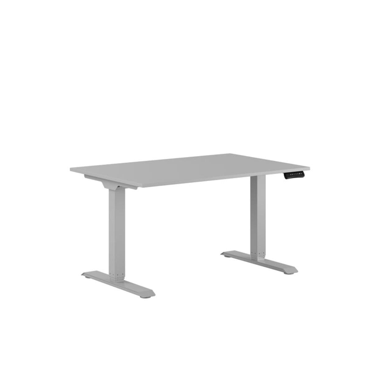 Premium Höj- och sänkbart bord m/2 motorer 120x80cm - Eg-grå