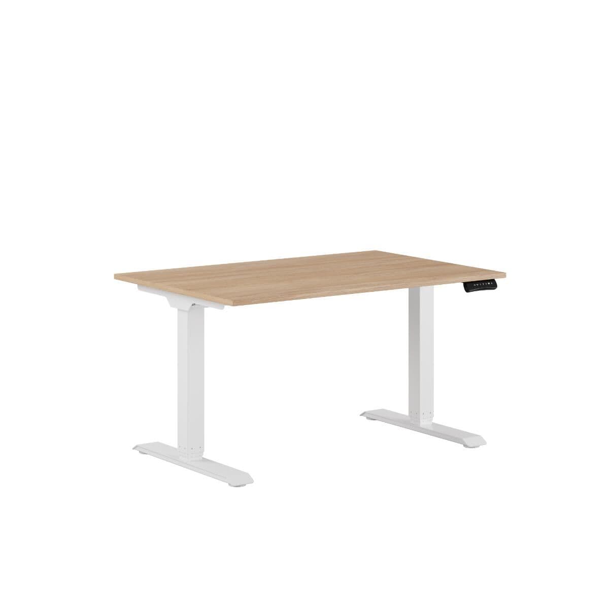 Premium Höj- och sänkbart bord m/2 motorer 120x80cm - Urban-hvid