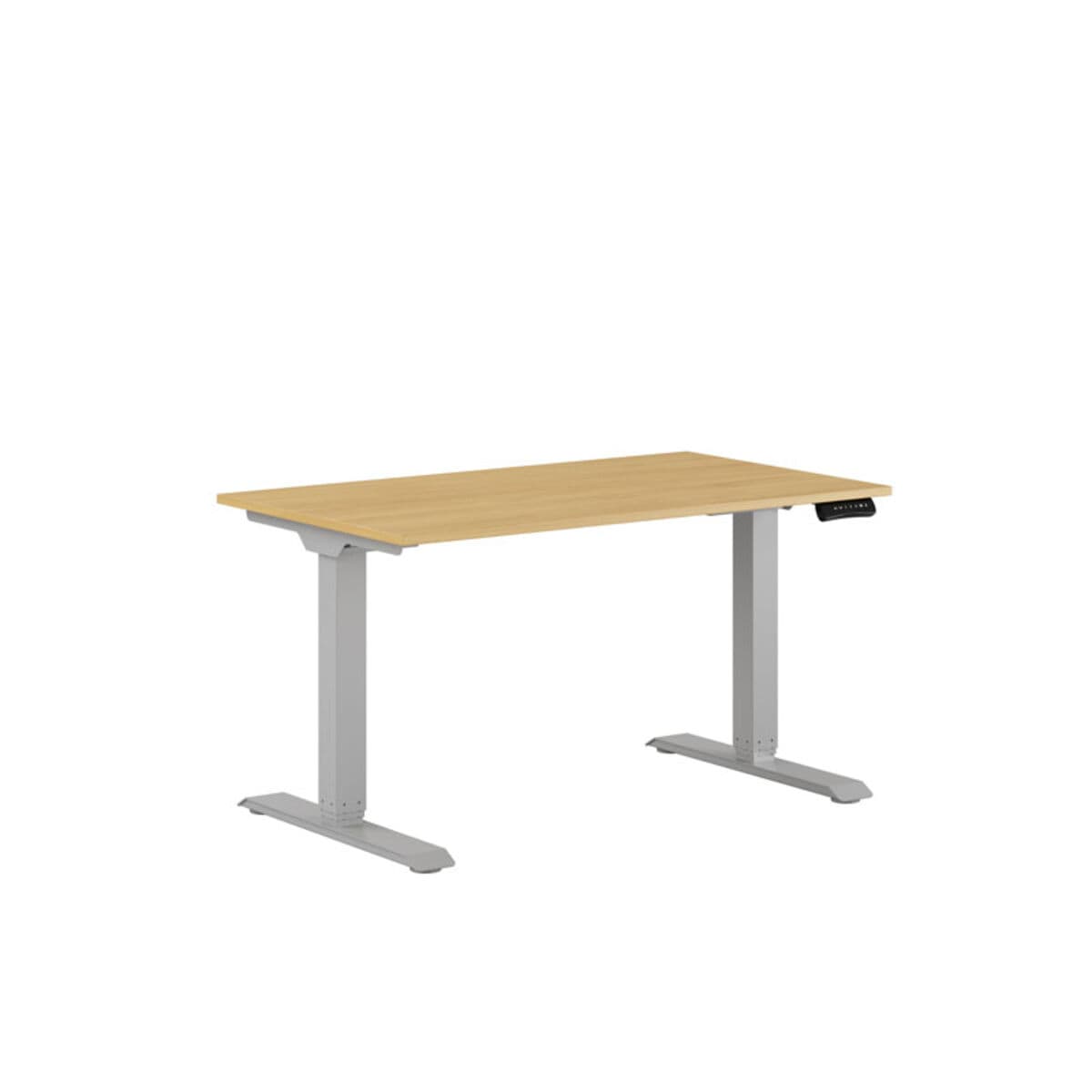 Premium Höj- och sänkbart bord m/2 motorer 120x70cm - Bøg-grå