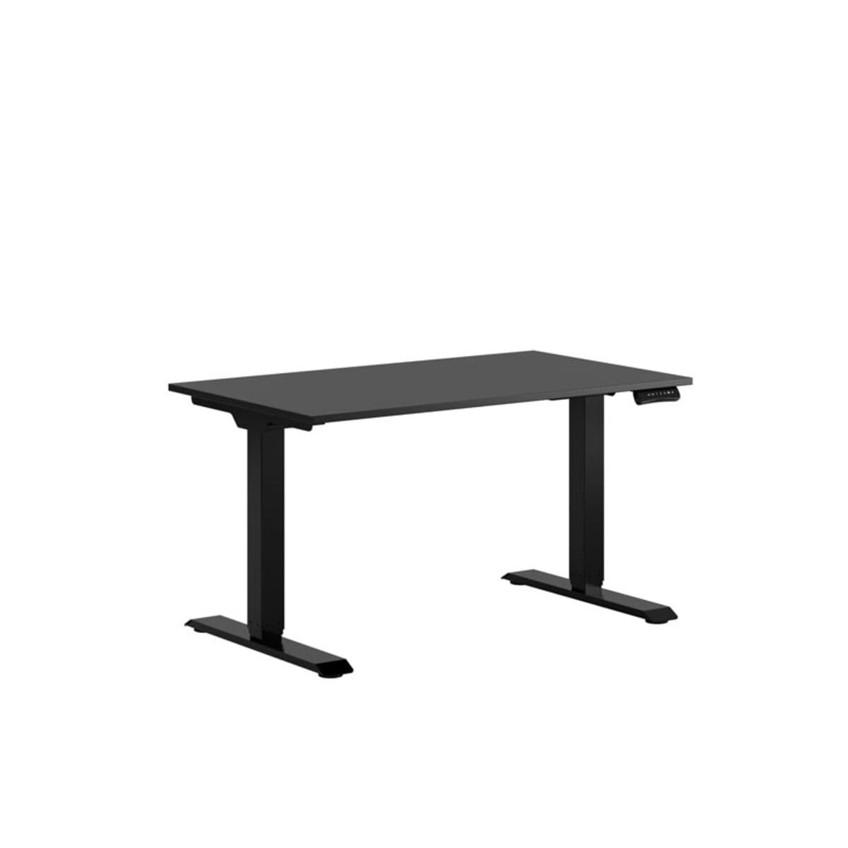 Premium Höj- och sänkbart bord m/2 motorer 120x70cm - Svart -svart