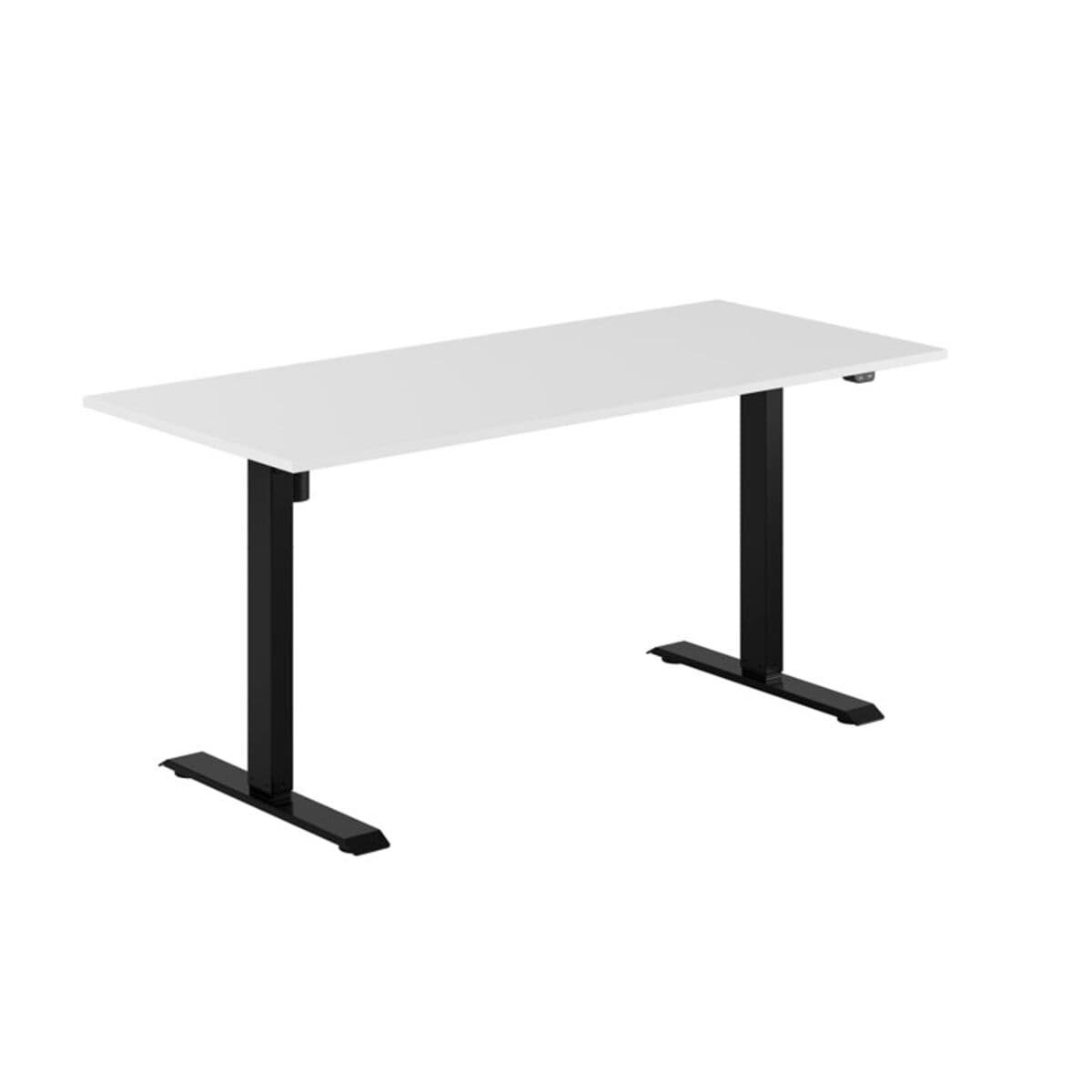 EASY Höj- och sänkbart bord m/1 motor 160x70cm - Hvid-sort
