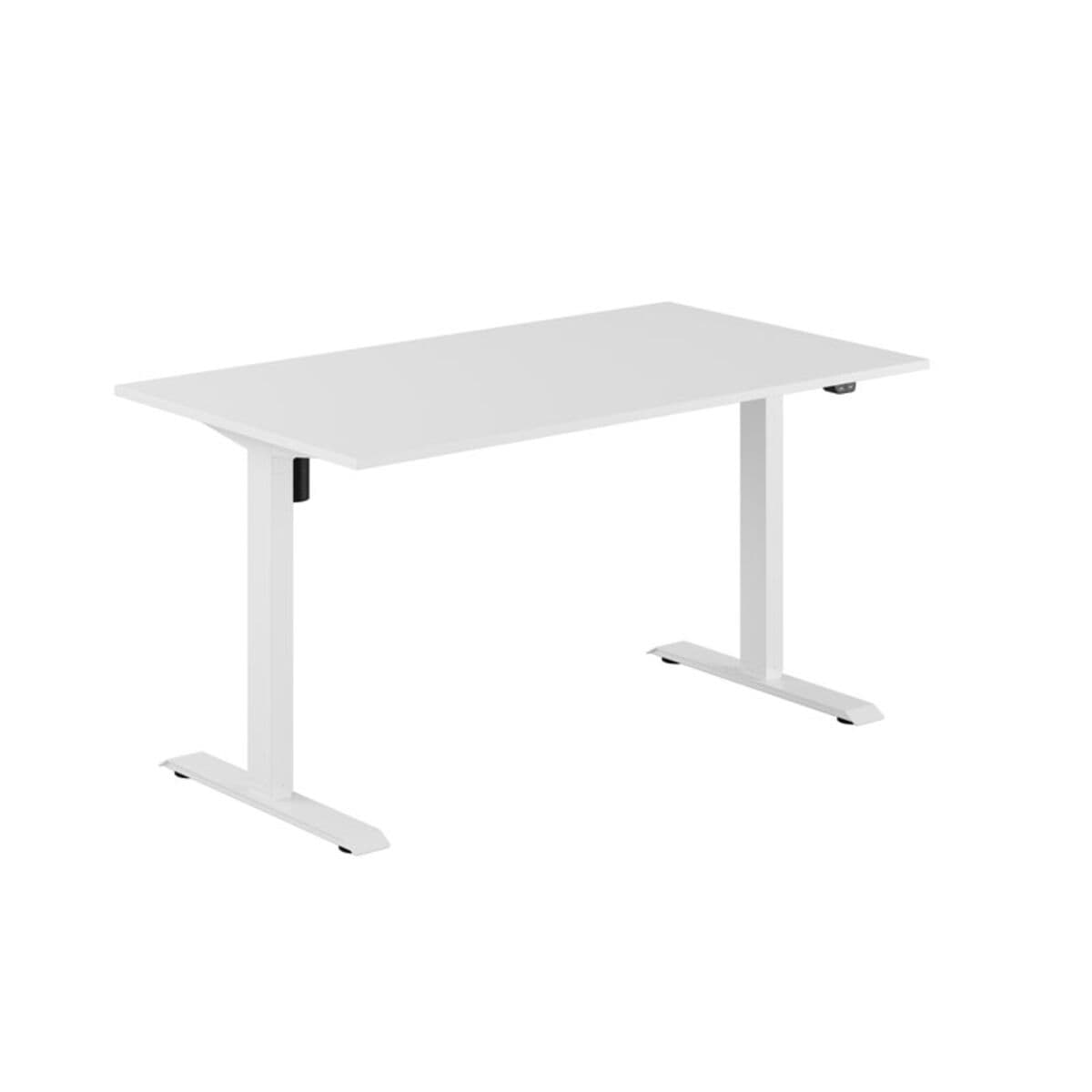 EASY Höj- och sänkbord m/1 motor 140x80cm - Hvid-hvid
