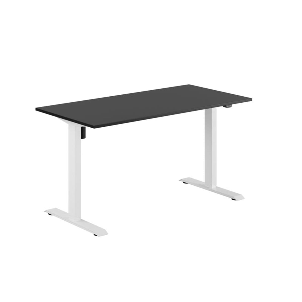 EASY Höj-/Sänkbart bord m/1 motor 140x70cm - Sort-hvid