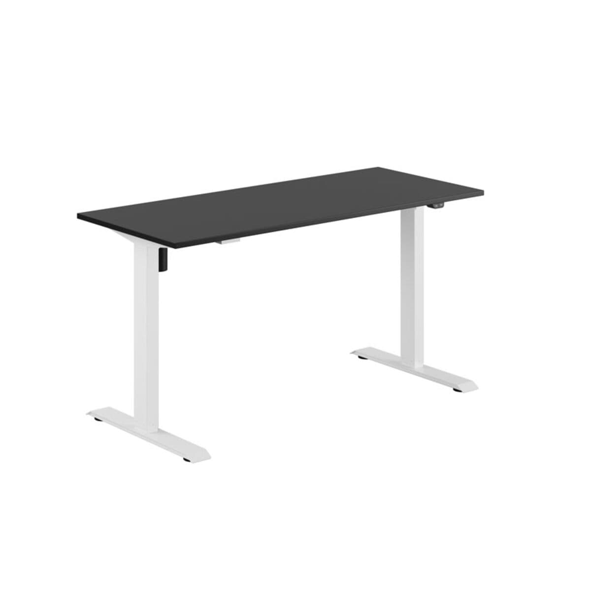 EASY Höj-/Sänkbord m/1 motor 140x60cm - Sort-hvid