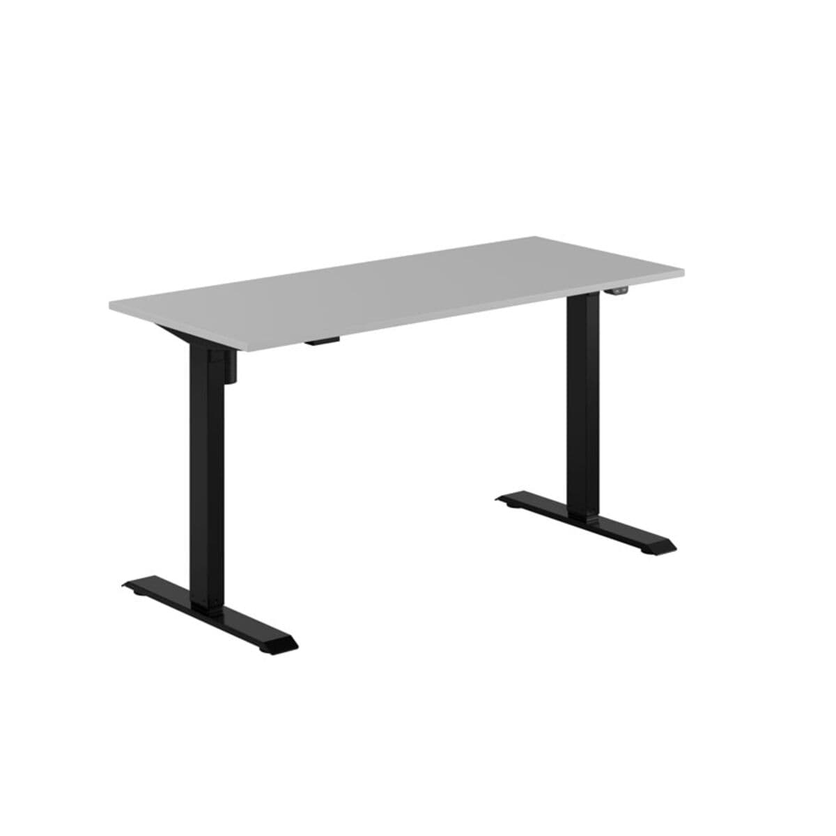 EASY Höj-/Sänkbord m/1 motor 140x60cm - Grå-sort