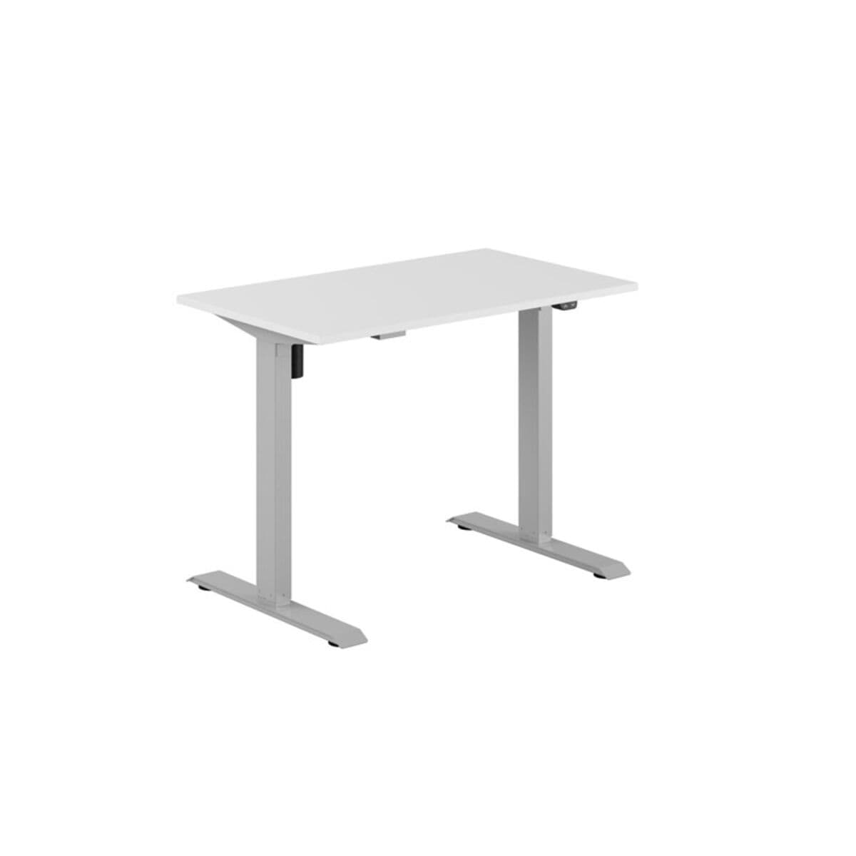 EASY Höj- och sänkbart bord m/1 motor 100x60cm - Hvid-grå
