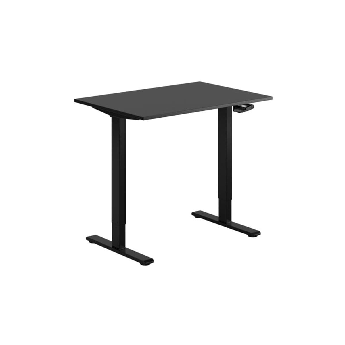 ECO Höj-/sänkbord manuellt 100x70cm - Sort -sort