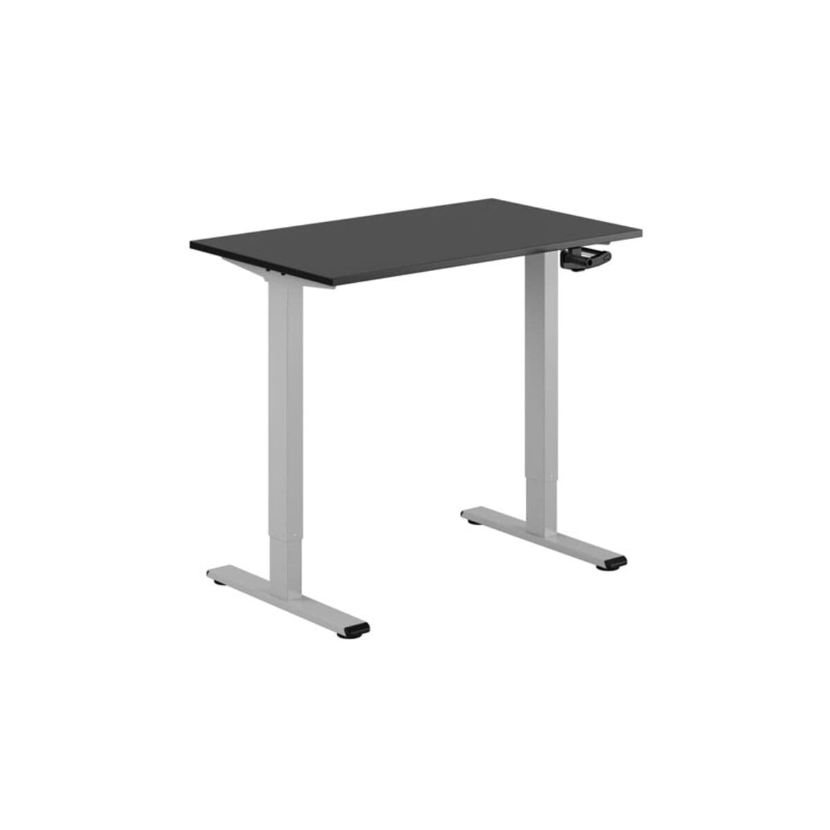 ECO Höj-/sänkbord manuellt 100x60cm - Sort-grå