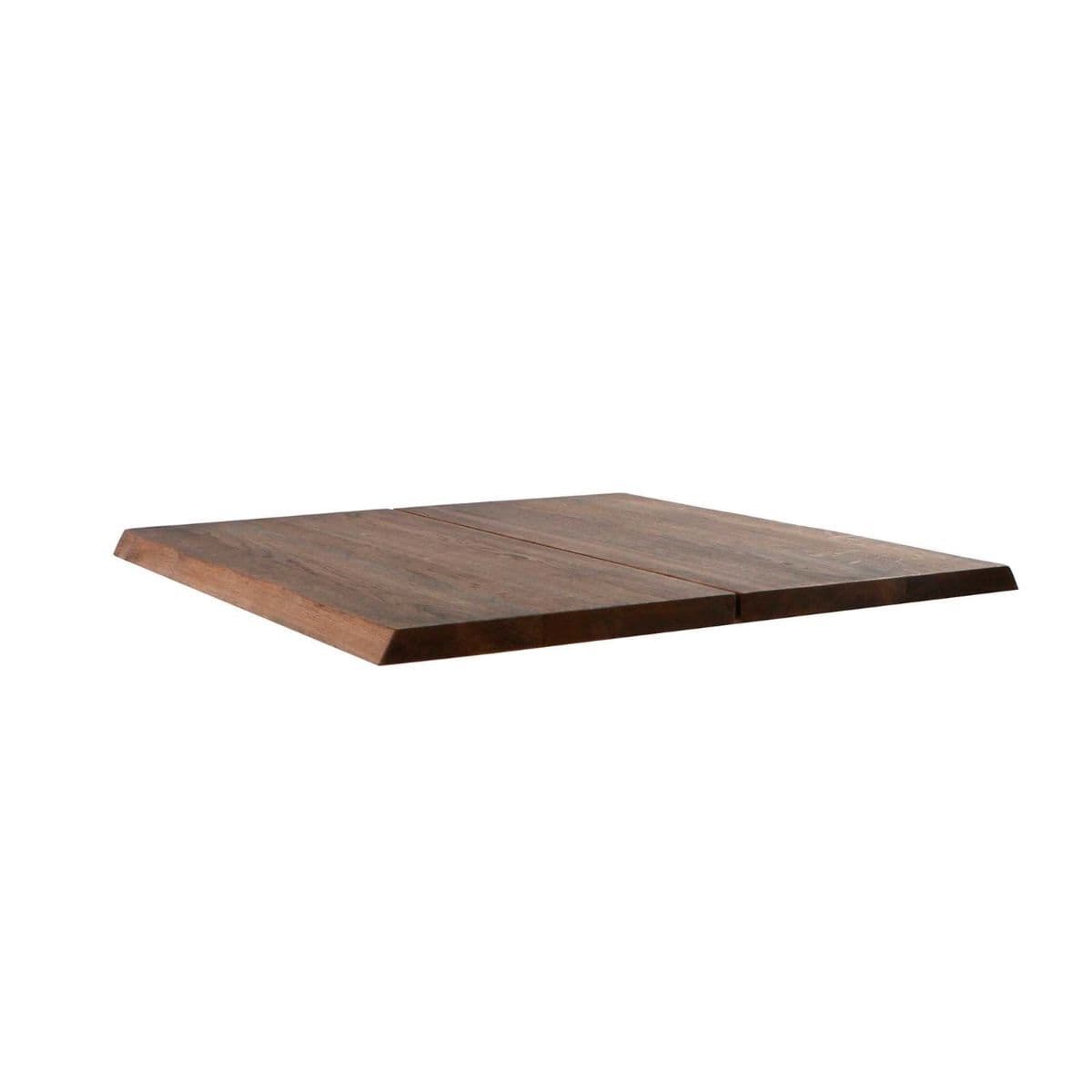 Bordsskiva Curve 80x80 cm - Rökt