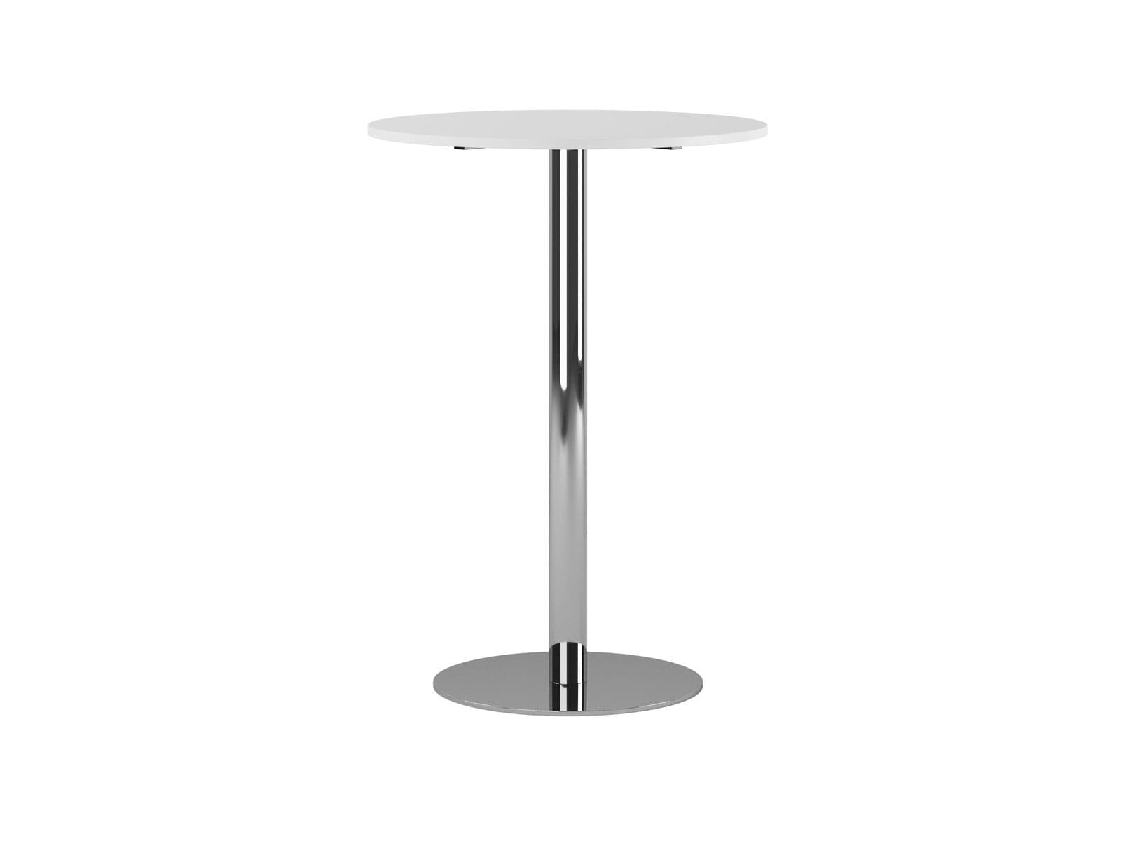 Studio Ståbord 80cm - Vit-stål