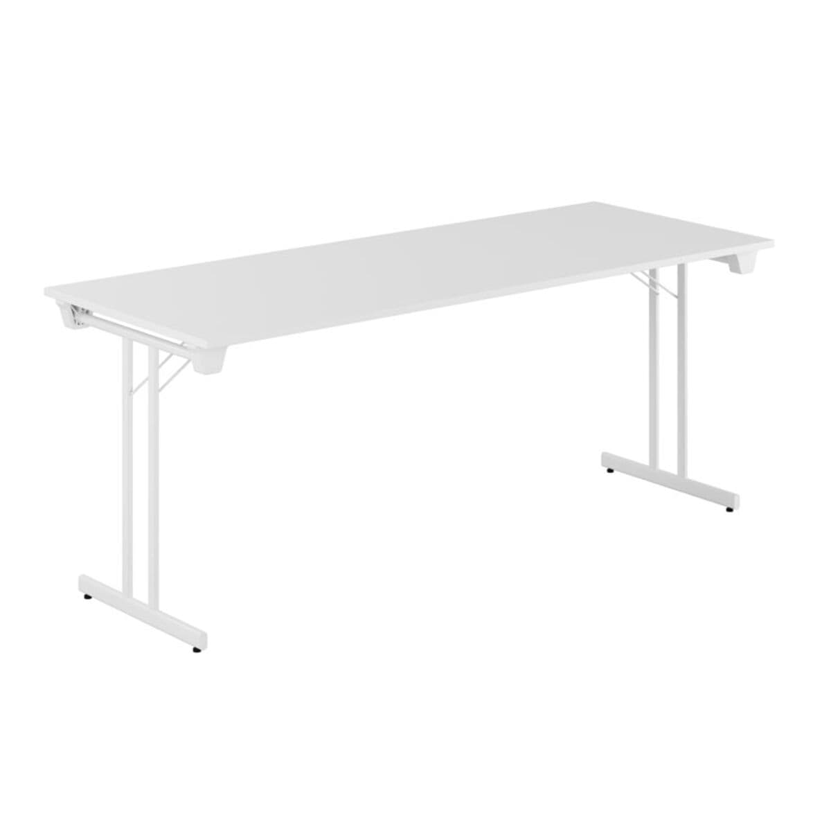 Dinner Style - 180x70cm - Hopfällbart bord - Hvid-hvid