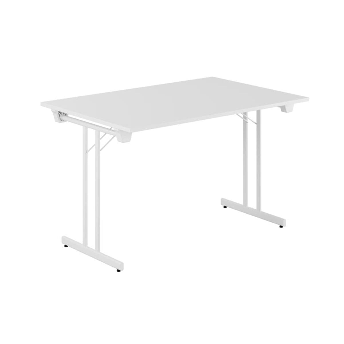 Dinner Style - 120x80cm - Hopfällbart bord - Hvid-hvid
