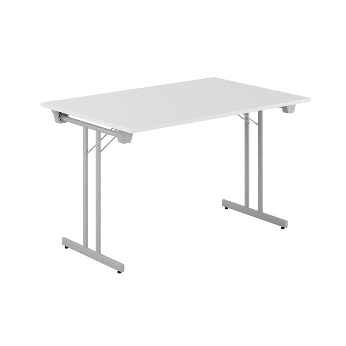 Dinner Style - 120x80cm - Hopfällbart bord - Vit-grå