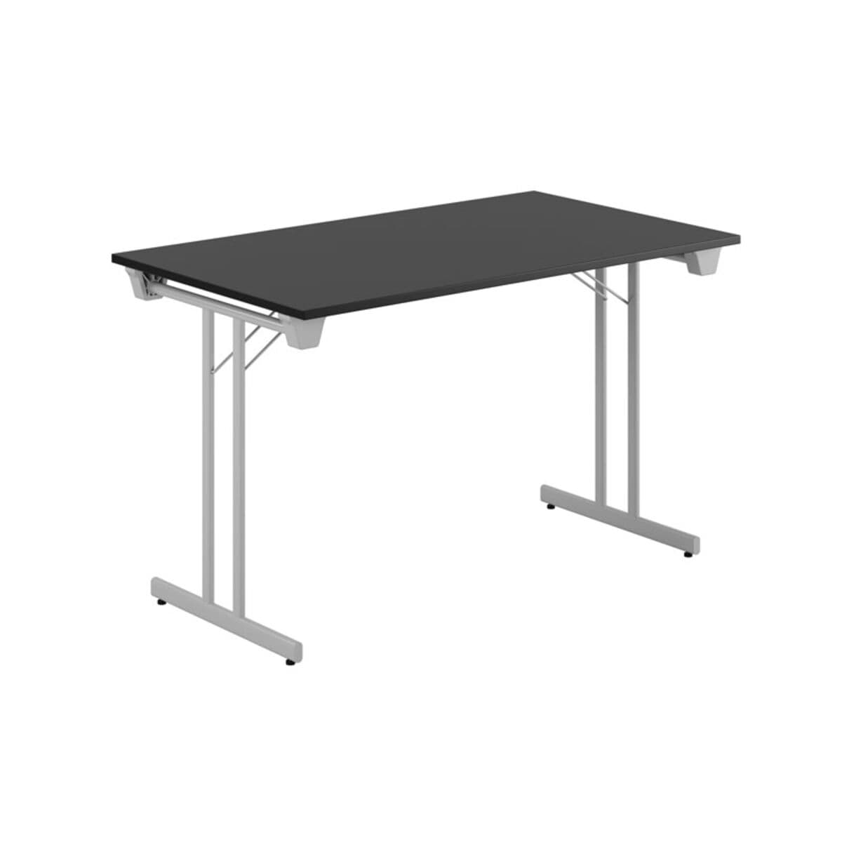 Dinner Style - 120x70cm - Hopfällbart bord - Sort-grå