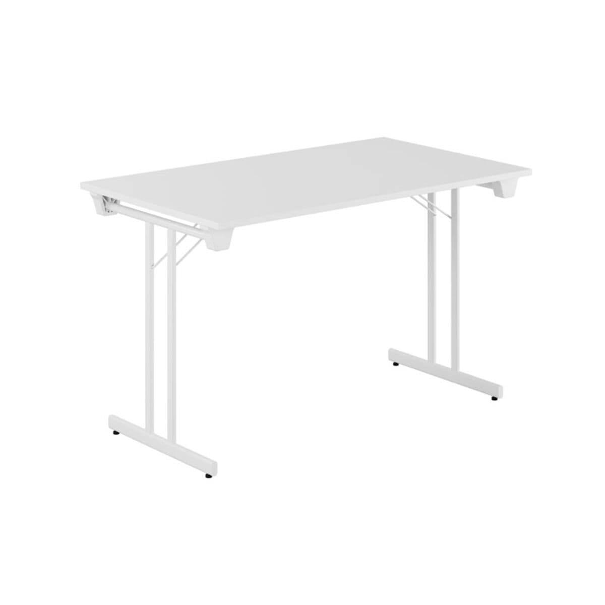 Dinner Style - 120x70cm - Hopfällbart bord - Hvid-hvid
