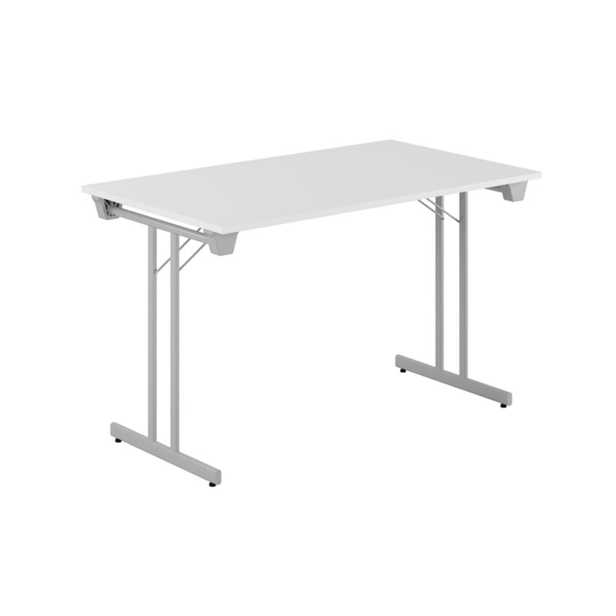 Dinner Style - 120x70cm - Hopfällbart bord - Hvid-grå