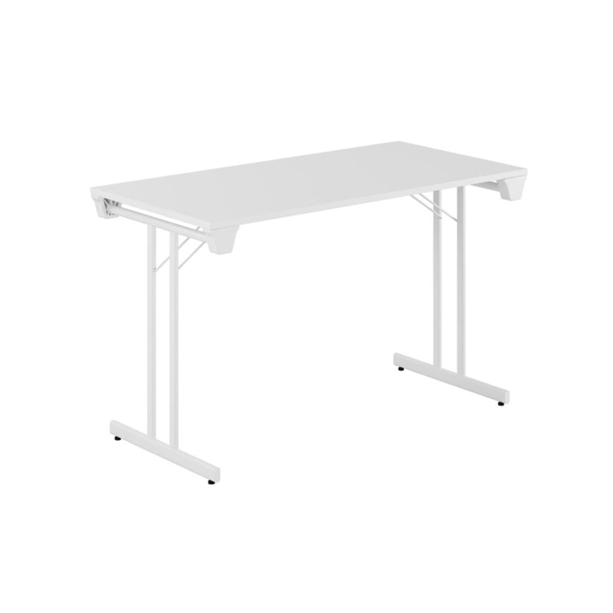 Dinner Style - 120x60cm - Hopfällbart bord - Hvid-hvid