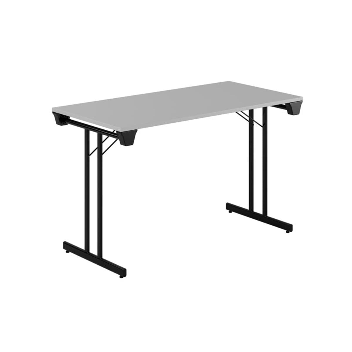 Dinner Style - 120x60cm - Hopfällbart bord - Grå-sort