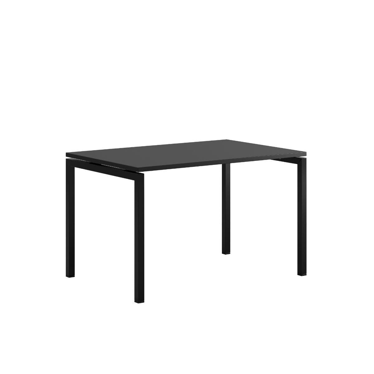 Luna U Bord 120x80cm - Svart -svart