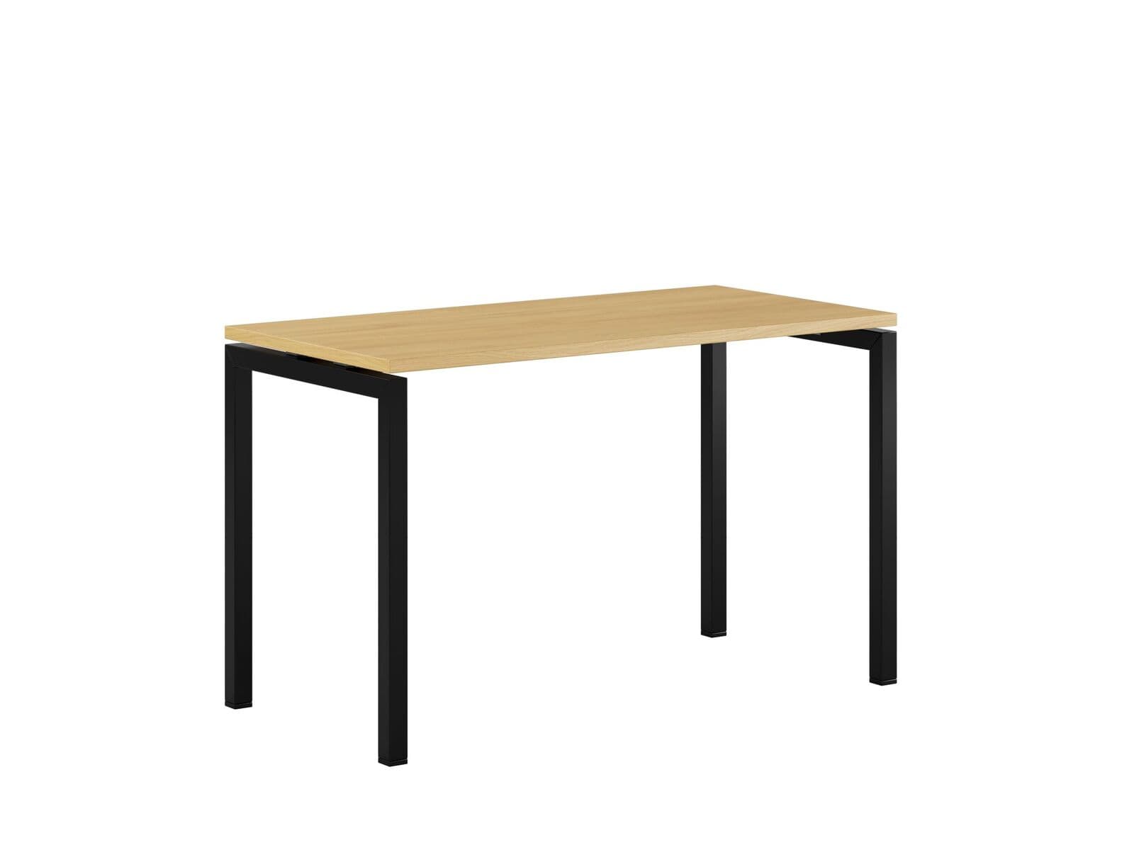 Luna U Bord 120x60cm - Eg-sort