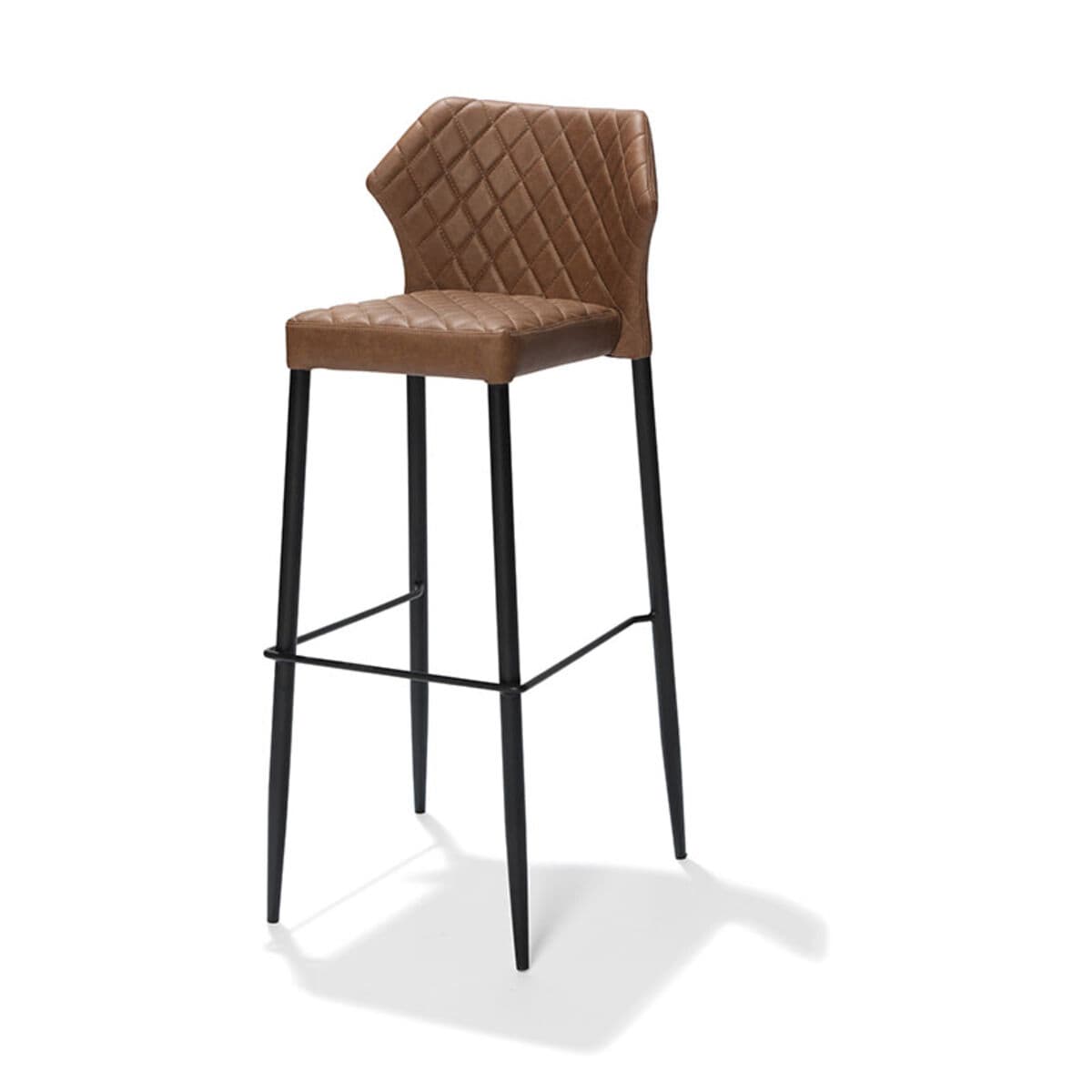 Louis Stabel barstol med sits höjd 80cm - Cognac