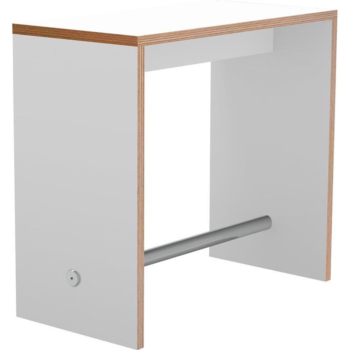 U-bord - 60x180x110 cm - Vit