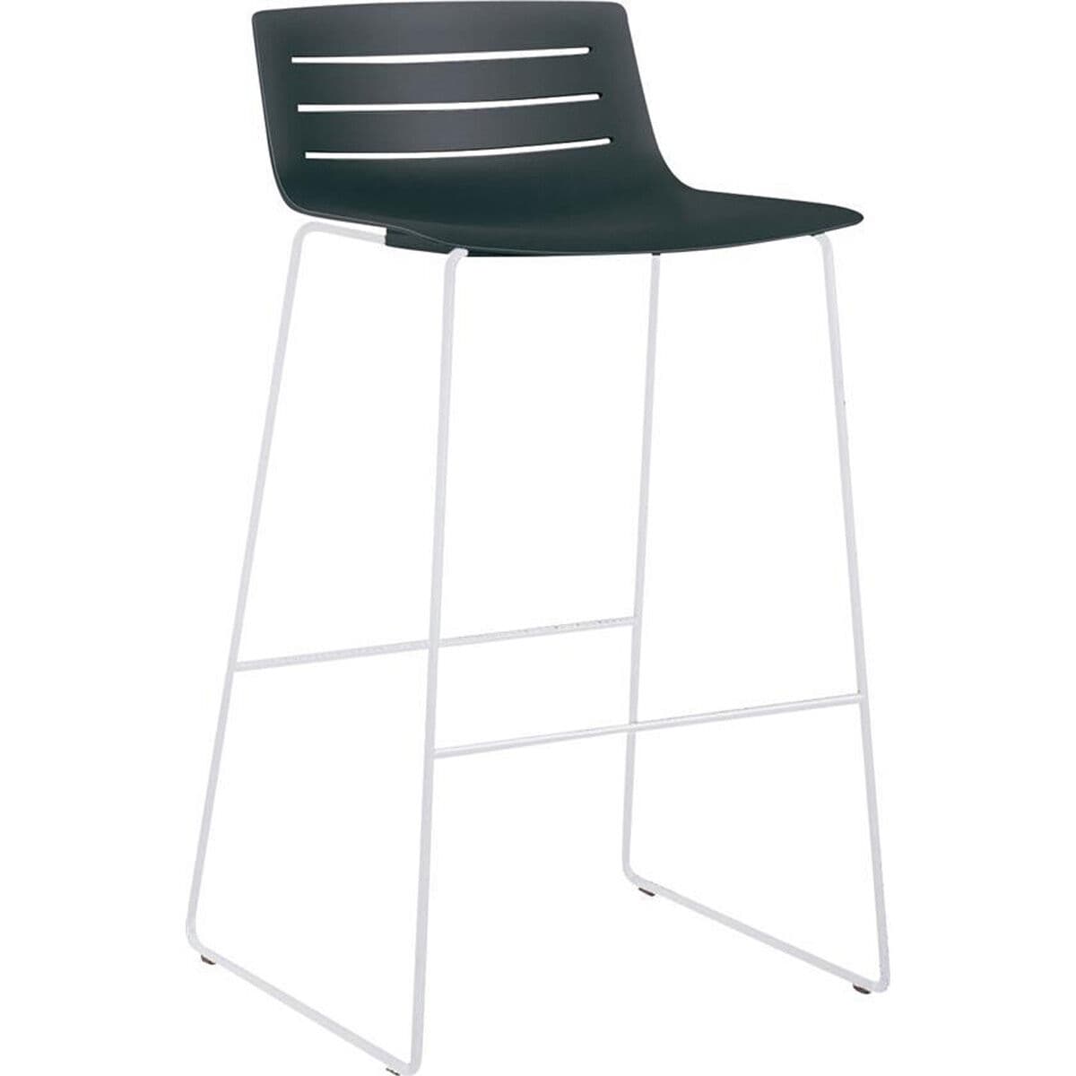 SKIN barstol med sits höjd 73cm - Svart