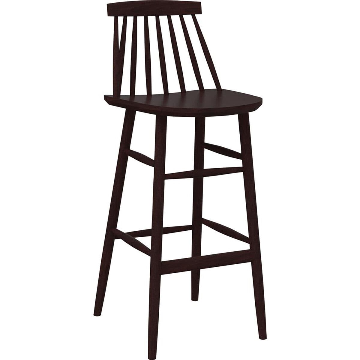 PEOPLE barstol med sits höjd 75cm - Wenge bejd