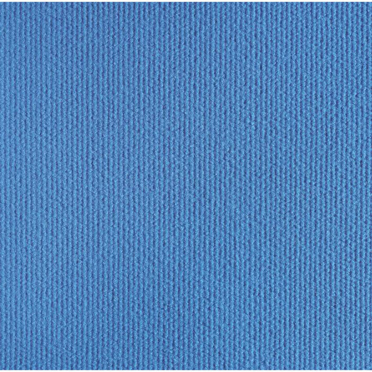 Mässmatta rip/skum 2x35m - Cyanblå