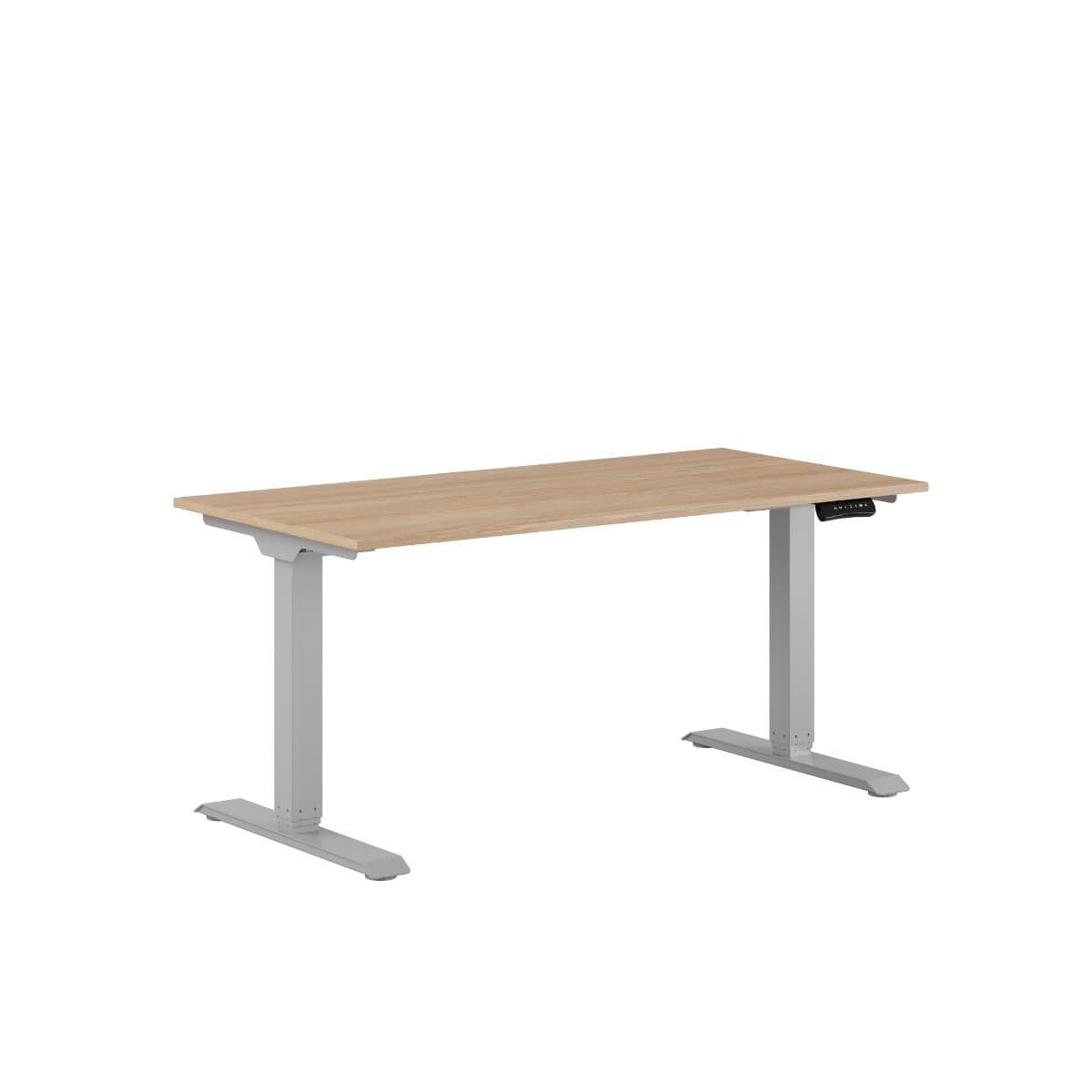 Premium Höj- och sänkbart bord m/2 motorer 140x70cm - Urban-grå