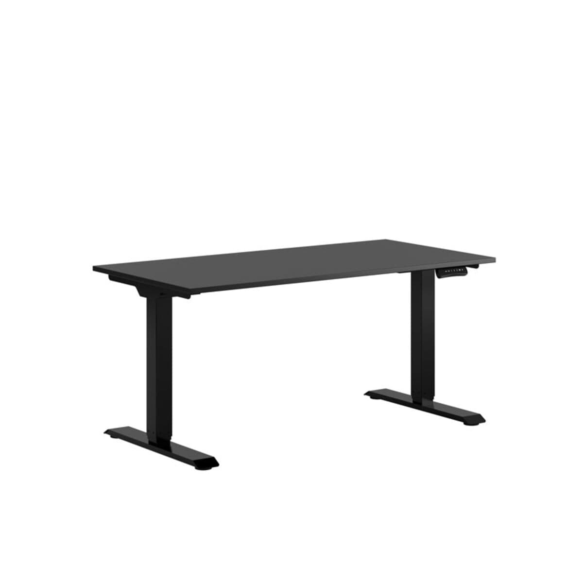 Premium Höj- och sänkbart bord m/2 motorer 140x70cm - Sort -sort
