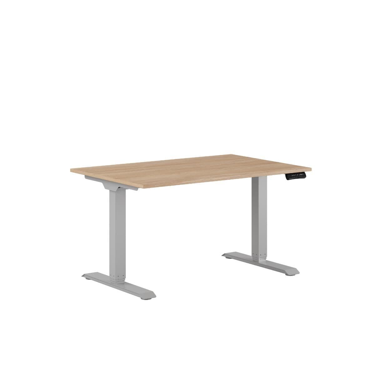 Premium Höj- och sänkbart bord m/2 motorer 120x80cm - Urban-grå
