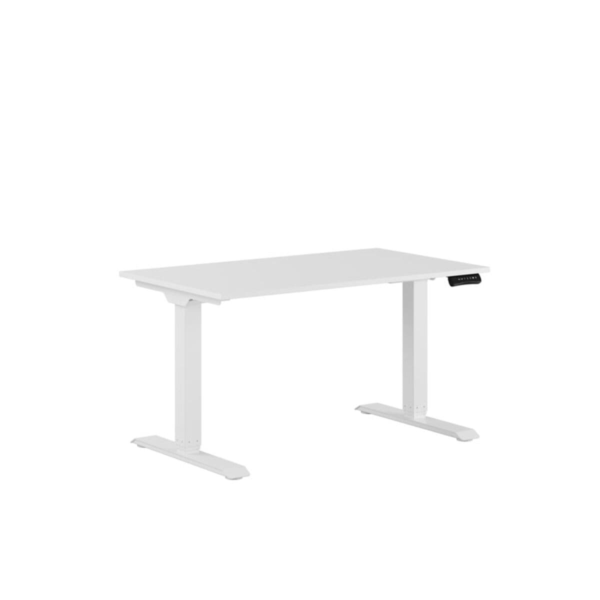 Premium Höj- och sänkbart bord m/2 motorer 120x70cm - Hvid-hvid