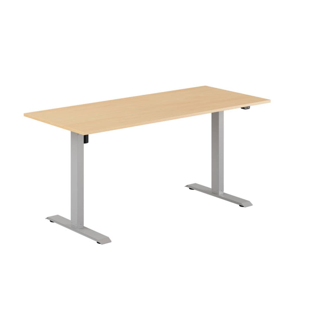 EASY Höj- och sänkbart bord m/1 motor 160x70cm - Bøg-grå