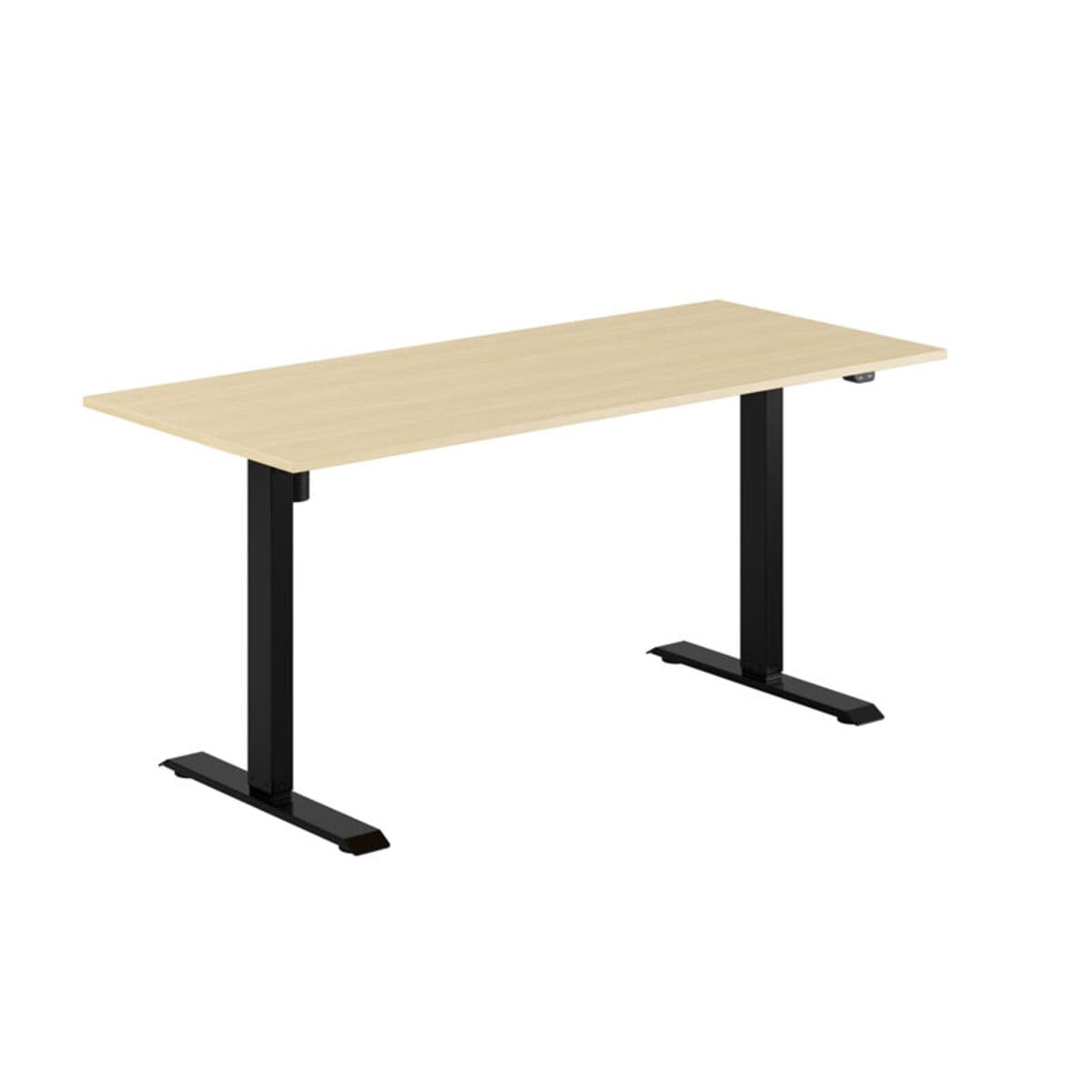 EASY Höj- och sänkbart bord m/1 motor 160x70cm - Birk-sort
