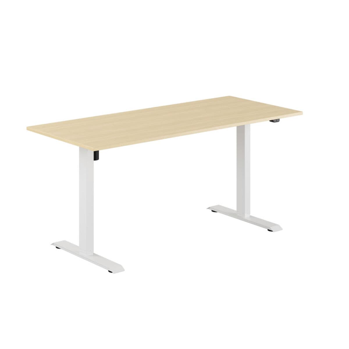 EASY Höj- och sänkbart bord m/1 motor 160x70cm - Birk-hvid