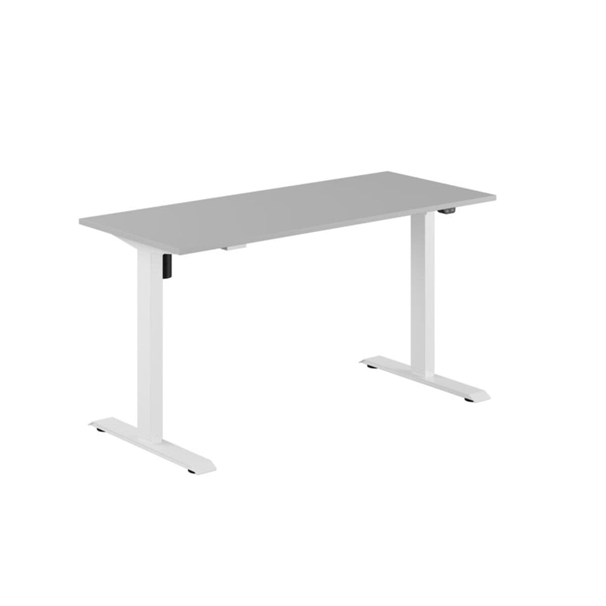 EASY Höj-/Sänkbord m/1 motor 140x60cm - Grå-hvid