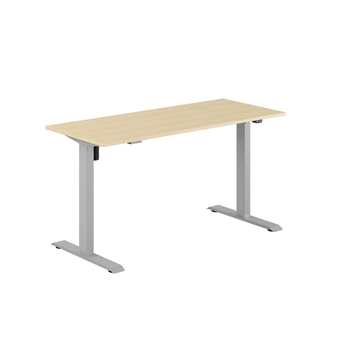 EASY Höj-/Sänkbord m/1 motor 140x60cm - Birk-grå