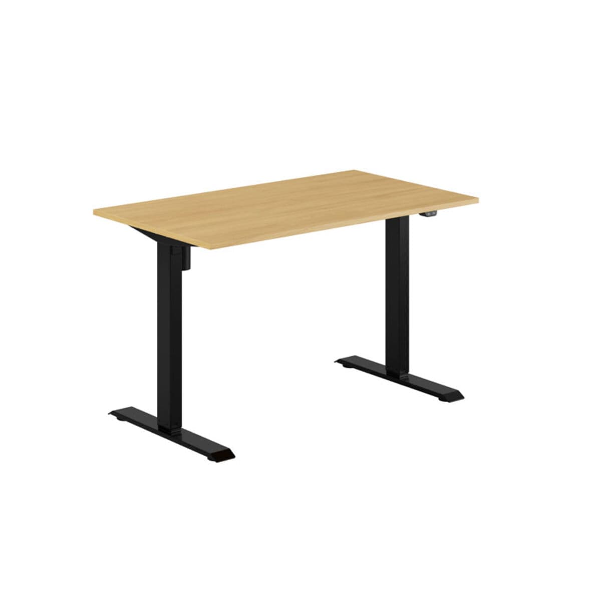 EASY Höj- och sänkbart bord m/1 motor 120x70cm - Eg-sort