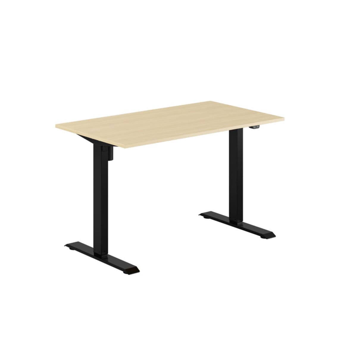 EASY Höj- och sänkbart bord m/1 motor 120x70cm - Birk-sort