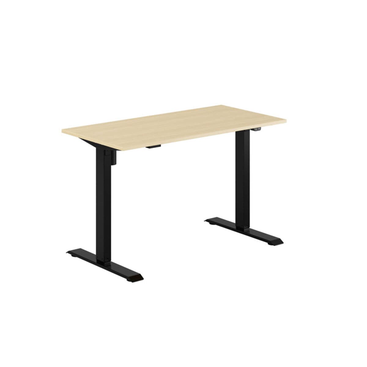 EASY Höj- och sänkbart bord m/1 motor 120x60cm - Birk-sort