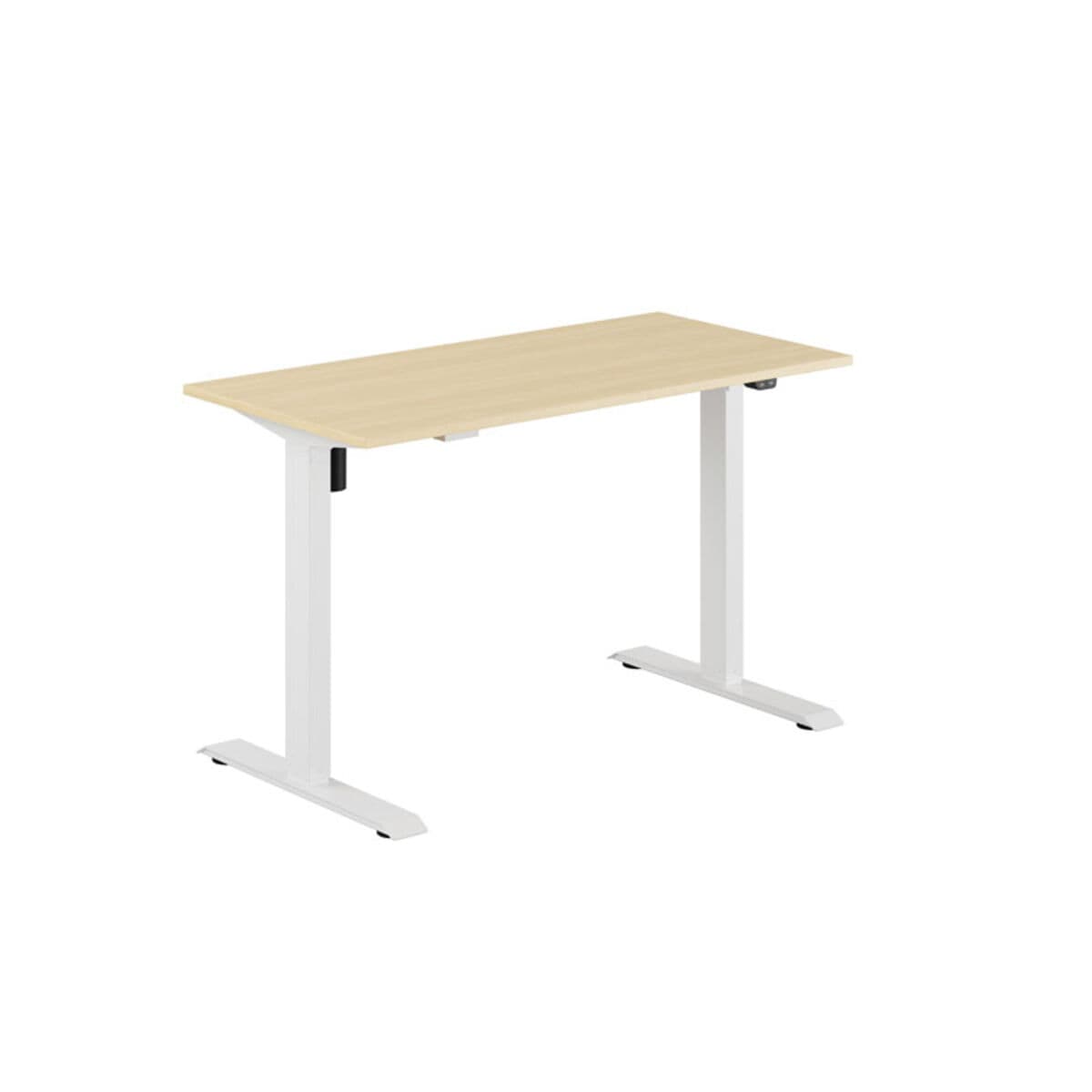 EASY Höj- och sänkbart bord m/1 motor 120x60cm - Birk-hvid