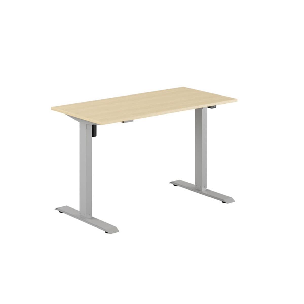 EASY Höj- och sänkbart bord m/1 motor 120x60cm - Birk-grå