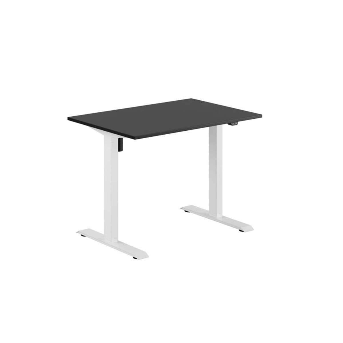 EASY Höj-/Sänkbord m/1 motor 100x70cm - Sort-hvid