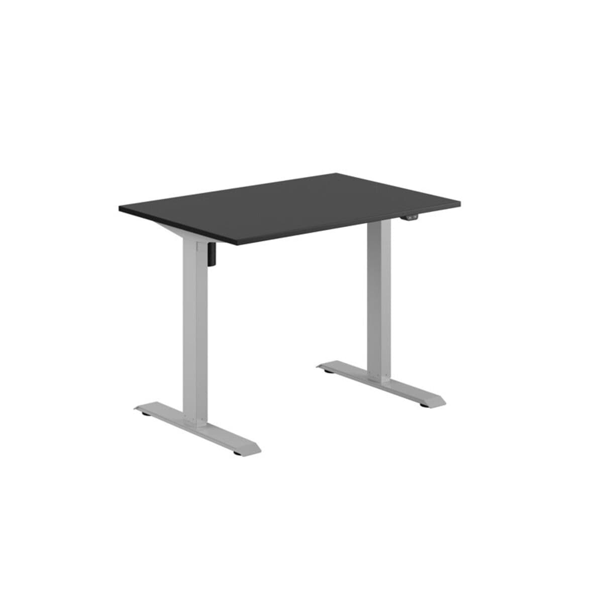 EASY Höj-/Sänkbord m/1 motor 100x70cm - Sort-grå