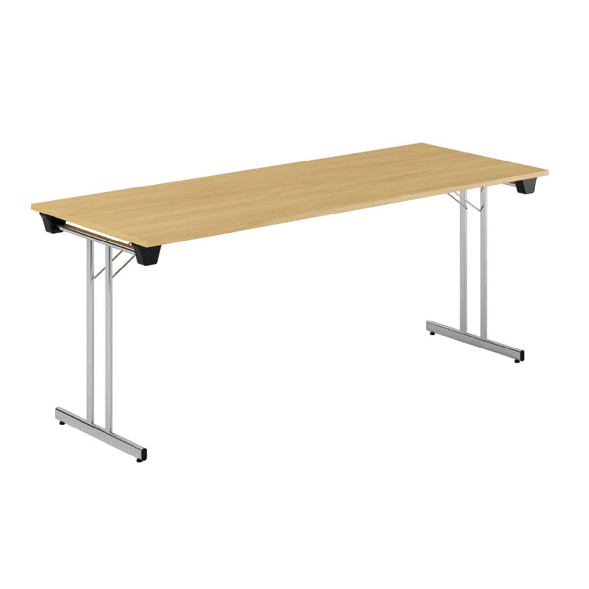 Dinner Style - 180x70cm - Hopfällbart bord - Eg-krom