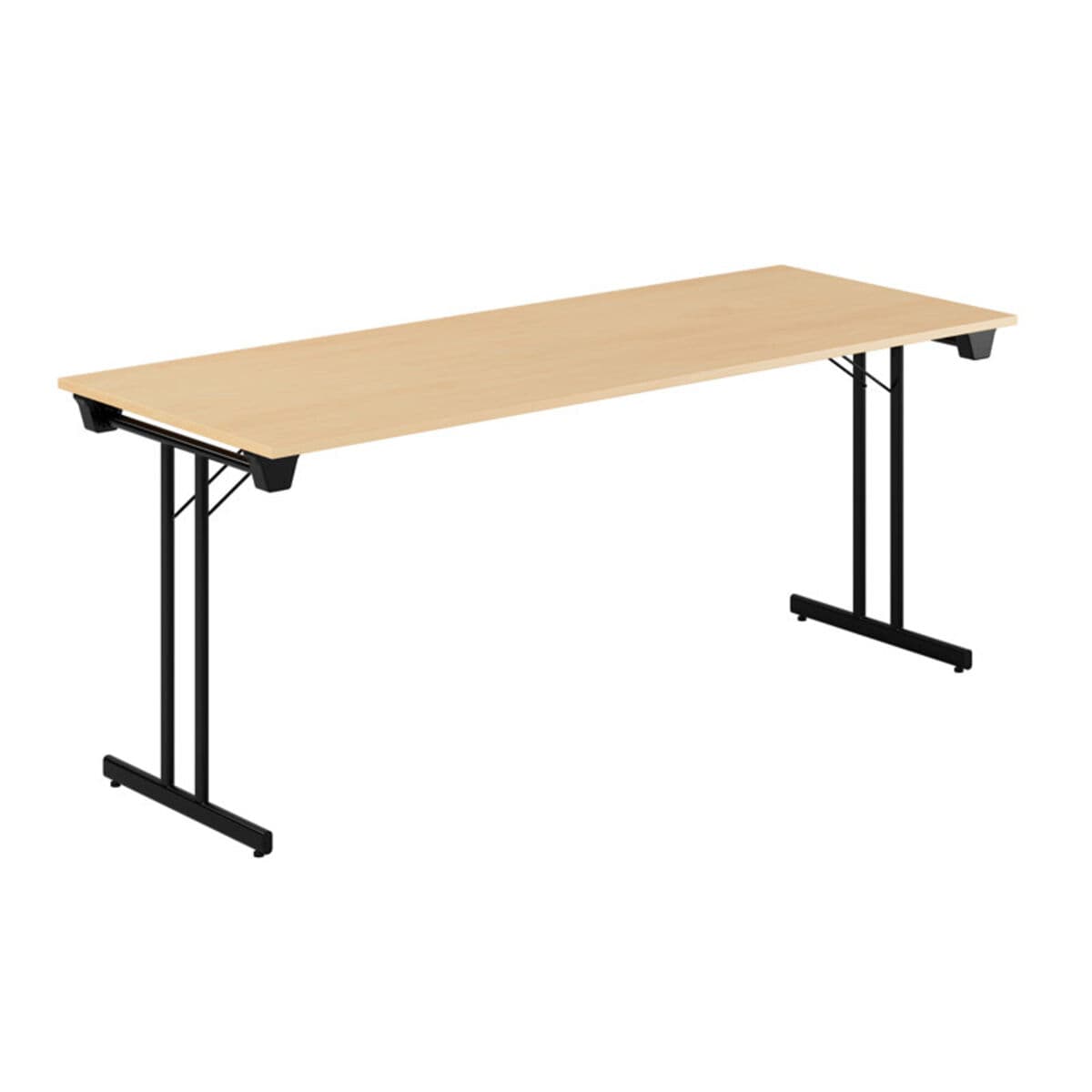 Dinner Style - 180x70cm - Hopfällbart bord - Bøg-sort