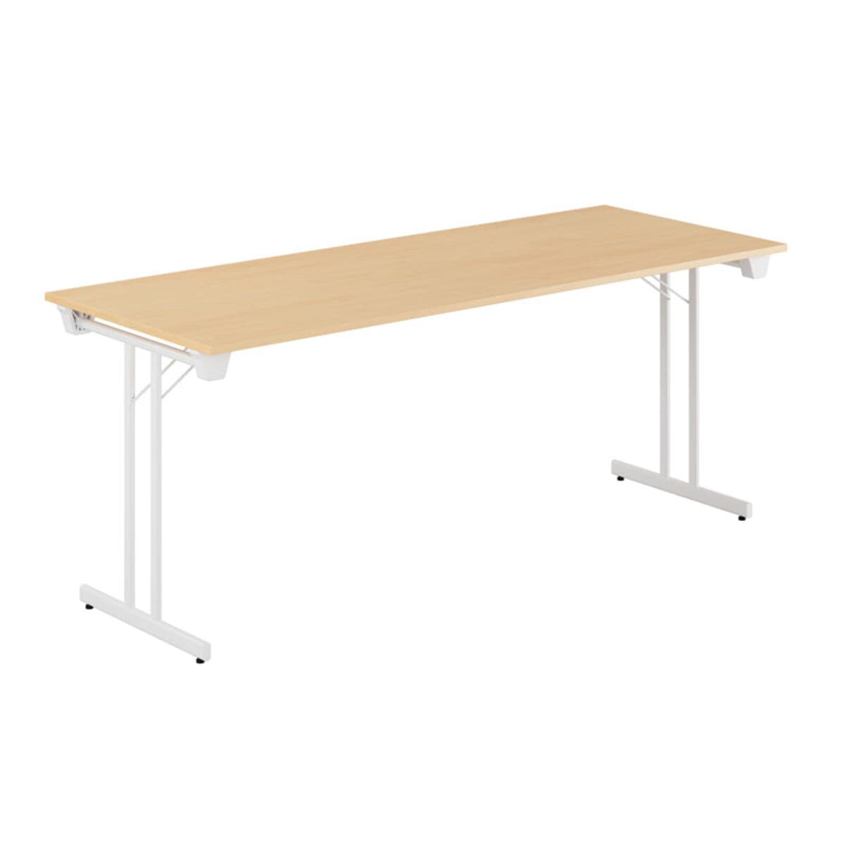 Dinner Style - 180x70cm - Hopfällbart bord - Bøg-hvid