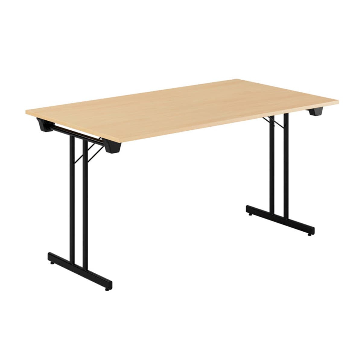 Dinner Style - 140x80cm - Hopfällbart bord - Bøg-sort