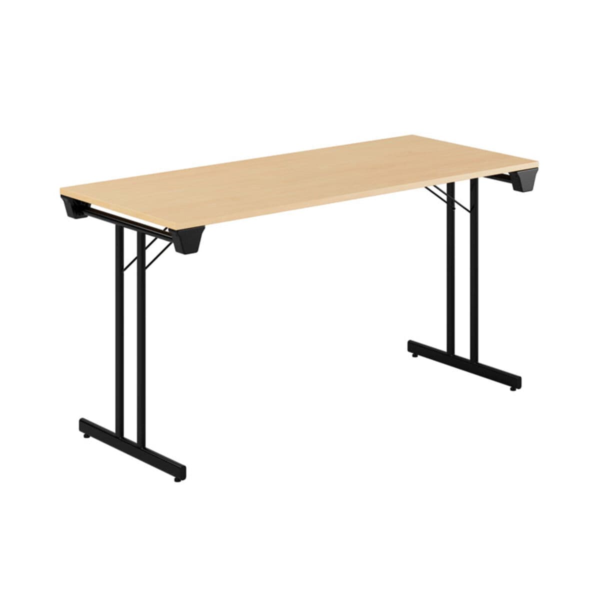 Dinner Style - 140x60cm - Hopfällbart bord - Bøg-sort
